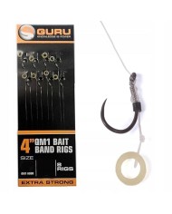 Przypony Guru QM1 With Bait Bands 10cm - roz. 16 Przypony Guru QM1 With Bait Bands 10cm - roz. 16