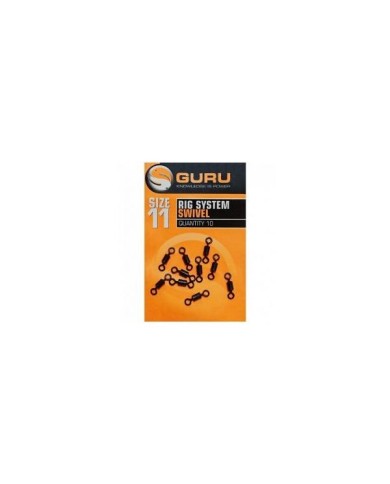 Krętliki Guru Rig System Swivels - roz.12 Krętliki Guru Rig System Swivels - roz.12