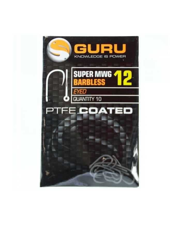 Haczyki Guru MWG Barbless – roz. 16