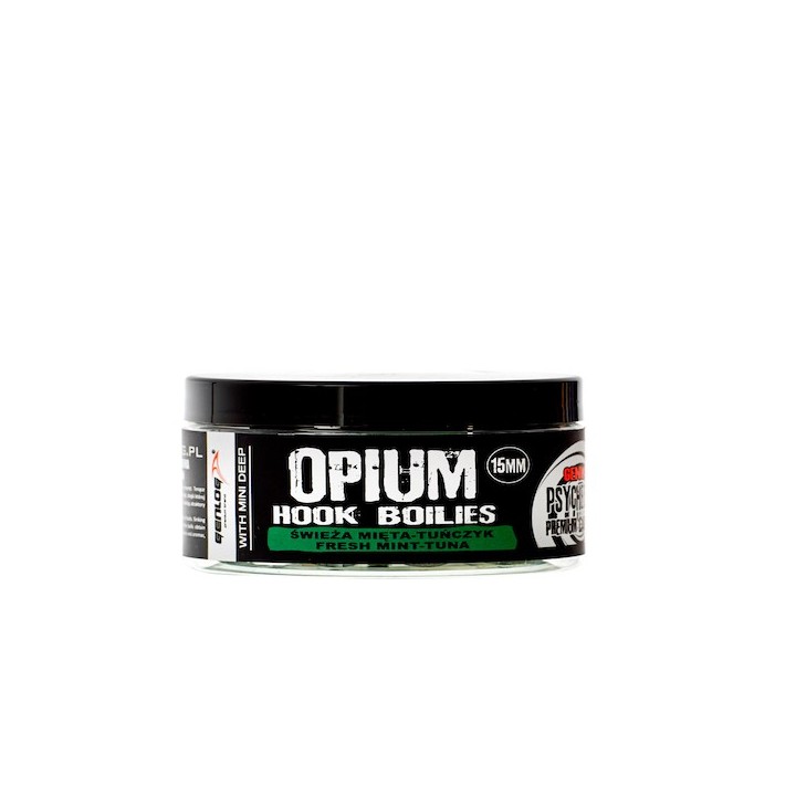 Kulki Genlog Opium 15mm - Świeża Mięta Tuńczyk