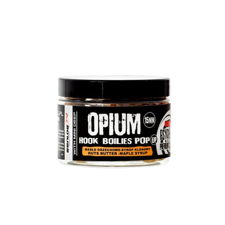 Kulki Pop-Up Genlog Opium 15mm - Masło Orzechowe