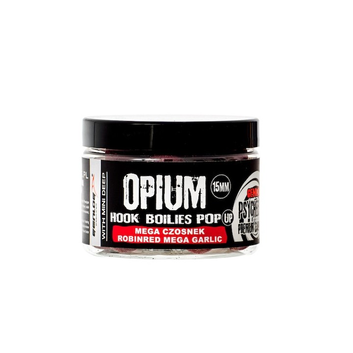 Kulki Pop-Up Genlog Opium 15mm - Mega Czosnek Robinred