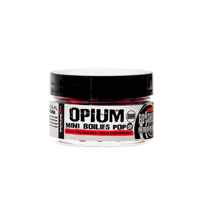 Kulki Pop-Up Genlog Opium 8mm - Dzika Truskawka