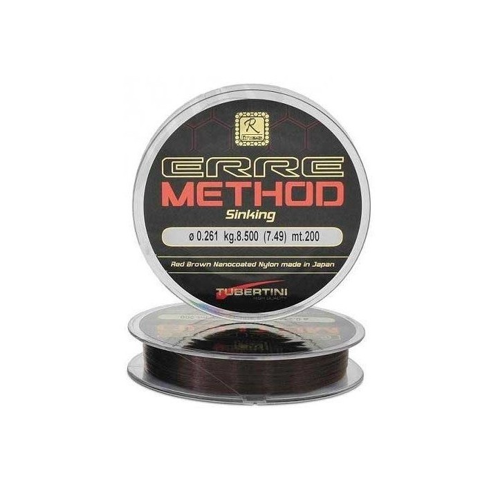 Żyłka Tubertini Erre  Red Brown 200m - 0.261mm