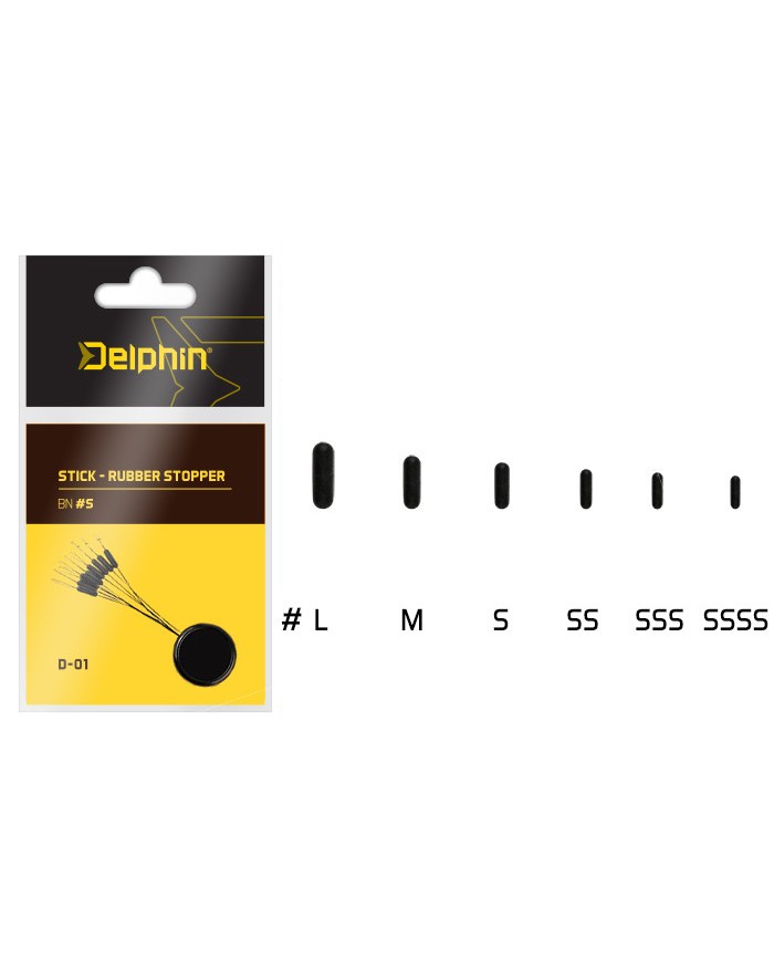 Stick Delphin - Stopery Gumowe - S