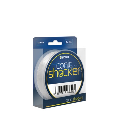 Przypon Strzałowy DELPHIN Conic Shocker - 6x13m - 0.26-0.45mm Przypon Strzałowy DELPHIN Conic Shocker - 6x13m - 0.26-0.45mm