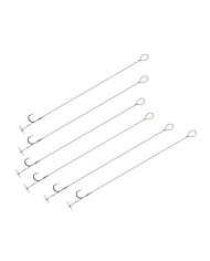 Przypony DELPHIN Proxi 8 Quickstop Hak Nr 8 Plecionka 0.10mm/8cm - Op. 6 Szt.