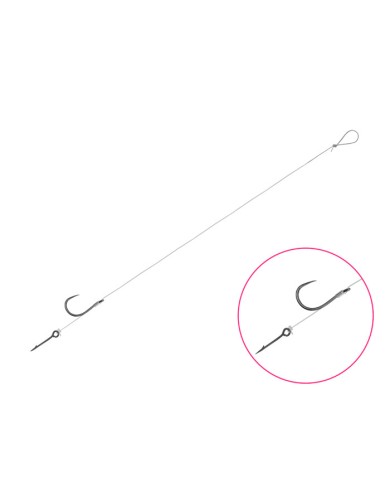 Przypony DELPHIN FLR z Igłą Hak Nr 6 Fluorocarbon 0.22mm/8cm - Op. 6 Szt. Przypony DELPHIN FLR z Igłą Hak Nr 6 Fluorocarbon 0.22mm/8cm - Op. 6 Szt.