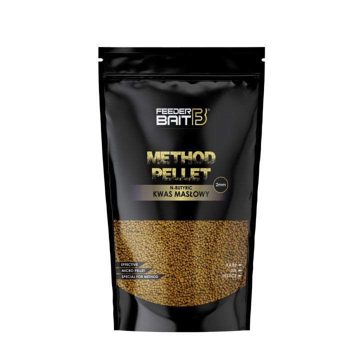 Pellet FEEDER BAIT 2mm 800g - Kwas Masłowy