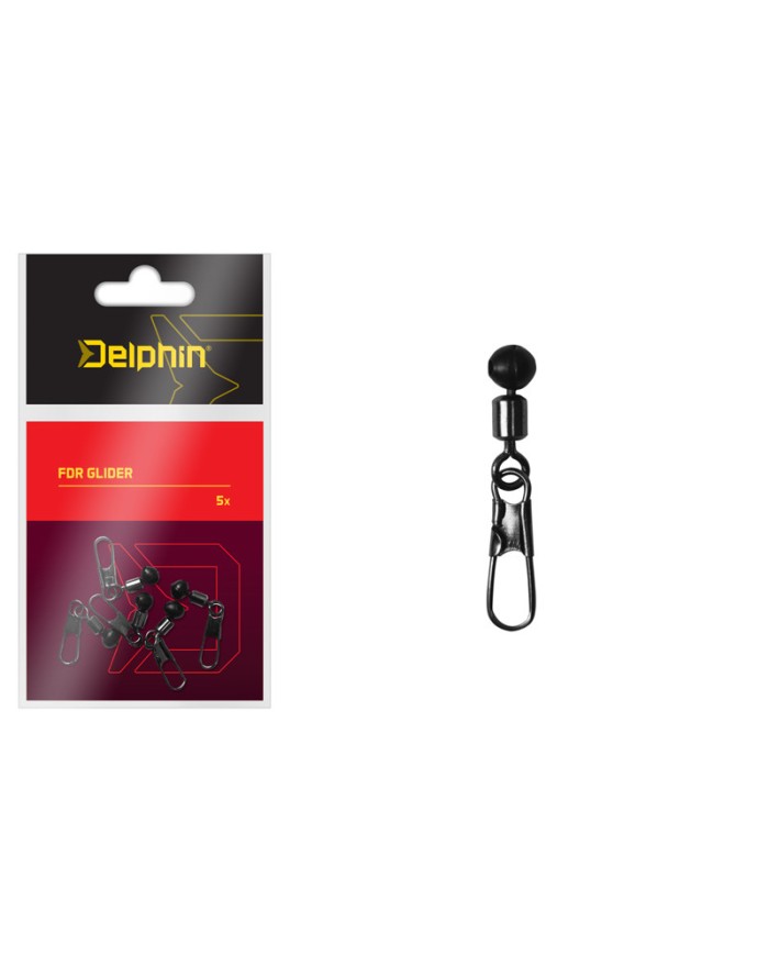 Krętlik z agrafką Delphin Fdr Glider - 5szt Krętlik z agrafką Delphin Fdr Glider - 5szt