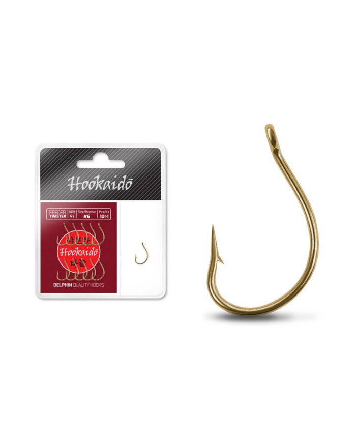 Haczyk DELPHIN HKD Feeder Twist 10+1szt - roz. 12
