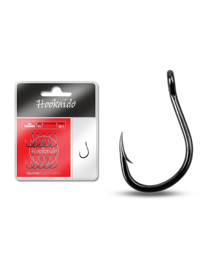 Haczyk Delphin Hkd 4xiseama Ring 10+1szt - roz. 10