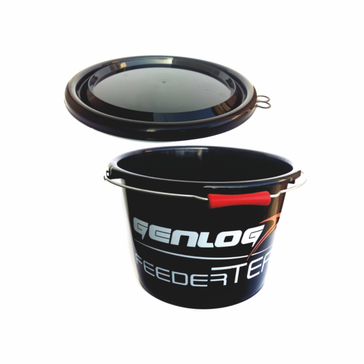 Wiadro z pokrywką GENLOG FEEDER TEAM II 18L