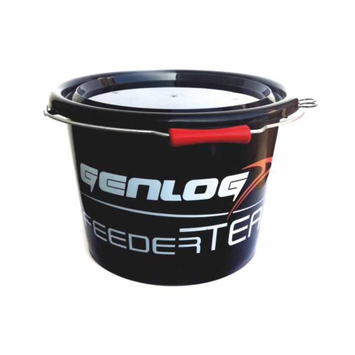 Wiadro z pokrywką GENLOG FEEDER TEAM II 18L