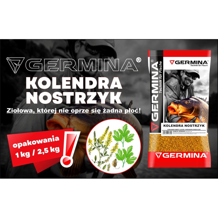 Zanęta GERMINA Kolendra Nostrzyk 2,5kg