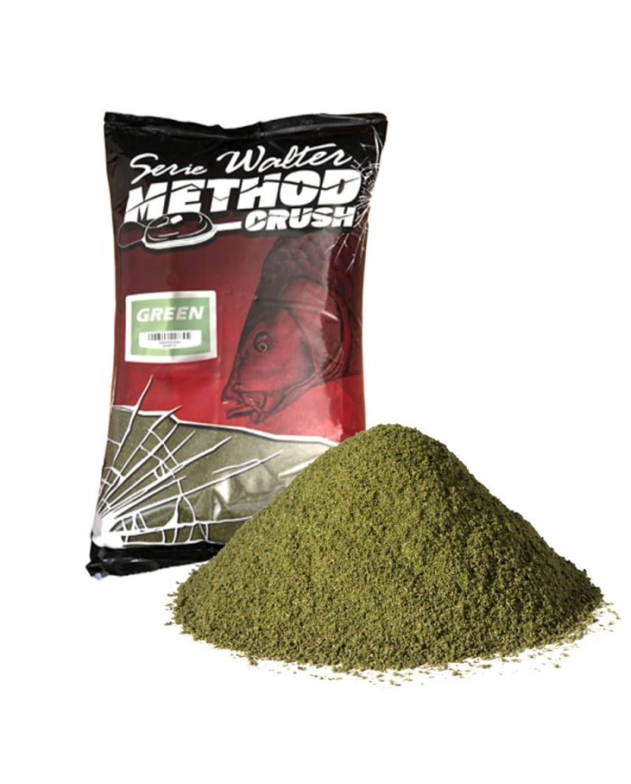 Zanęta Maros Walter Method Crush 1kg - Green