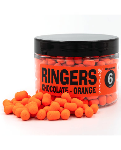 Wafters Ringers Orange Chocolate - 6mm Wafters Ringers Orange Chocolate - 6mm