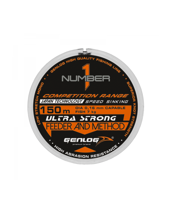Żyłka Genlog Number One 0.16mm 150m Żyłka Genlog Number One 0.16mm 150m