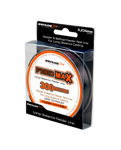 Żyłka Genlog Feedmax Long Distance 300m 0.35mm Żyłka Genlog Feedmax Long Distance 300m 0.35mm