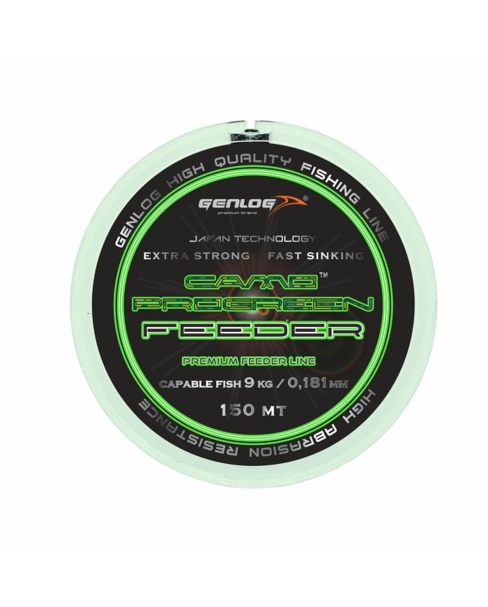 Żyłka Genlog Camo Progreen Feeder 0.30mm 150m Żyłka Genlog Camo Progreen Feeder 0.30mm 150m