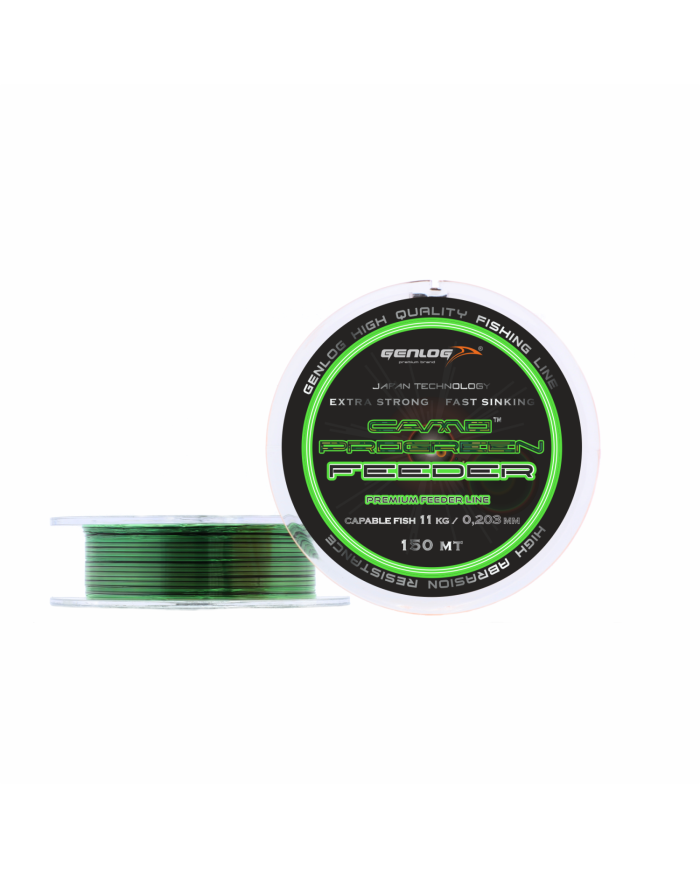 Żyłka Genlog Camo Progreen Feeder 0.261mm 150m Żyłka Genlog Camo Progreen Feeder 0.261mm 150m
