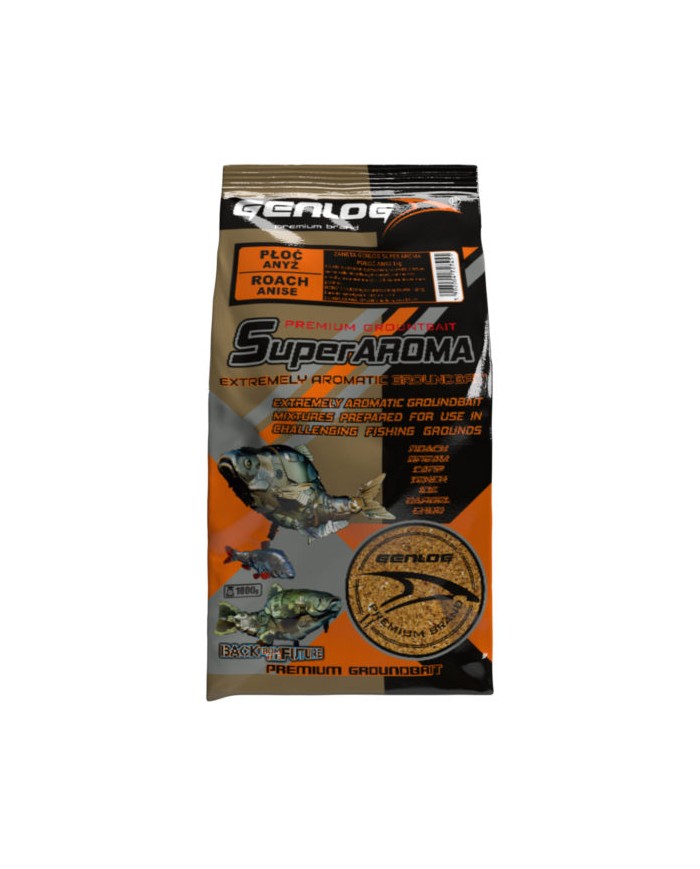 Zanęta GENLOG Super Aroma 1 kg - Wanilia-Karmel