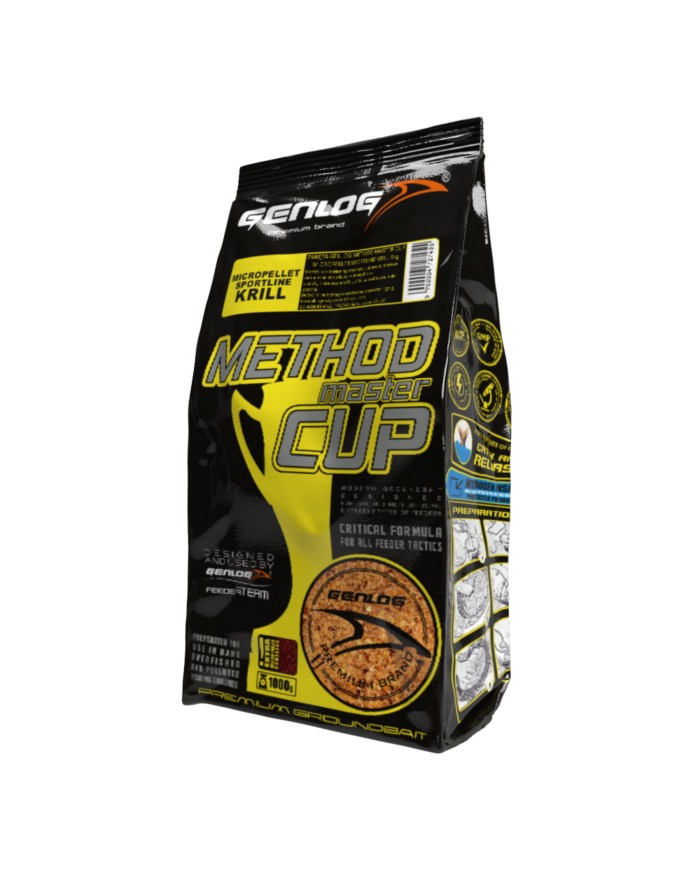 Zanęta GENLOG Method Master Cup 1 kg - Wanilia-Truskawka Zanęta GENLOG Method Master Cup 1 kg - Wanilia-Truskawka