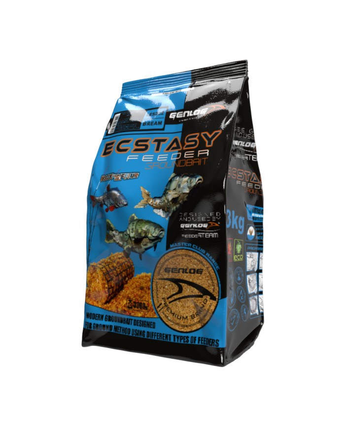 Zanęta GENLOG Feeder Ecstasy 1 kg - Wody Płynące Zanęta GENLOG Feeder Ecstasy 1 kg - Wody Płynące