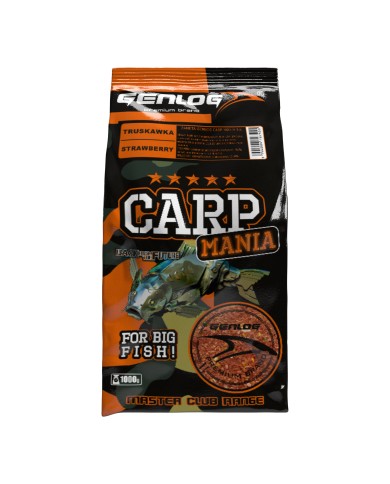 Zanęta GENLOG Carp Mania 1kg - Wanilia Zanęta GENLOG Carp Mania 1kg - Wanilia