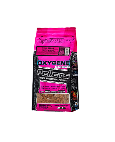 Pellet Genlog Oxygene 2 mm 800g - Pomarańcza Pellet Genlog Oxygene 2 mm 800g - Pomarańcza
