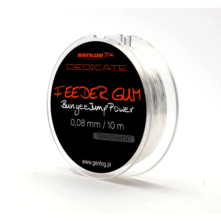 Feeder Gum GENLOG Dedicate Bungee Jump Power 0.8 mm