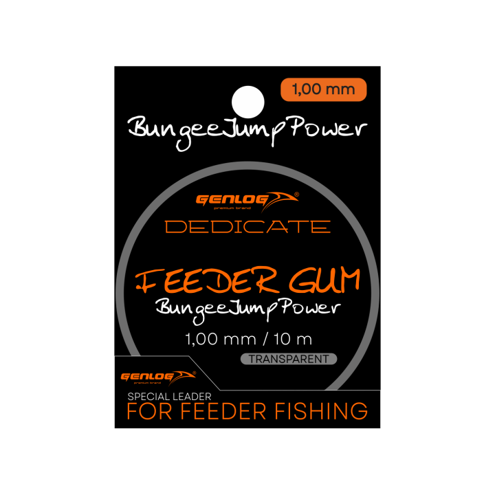 Feeder Gum GENLOG Dedicate Bungee Jump Power 1.0 mm