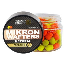 Mikron Wafters FEEDER BAIT 4/6mm - Natural 25ml - pomarańczowo-żółte