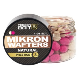 Mikron Wafters FEEDER BAIT 4/6mm - Natural 25ml - różowo-białe