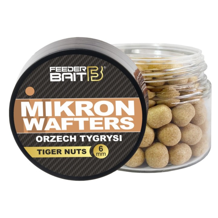 Mikron Wafters FEEDER BAIT 4/6mm - Orzech Tygrysi 25ml