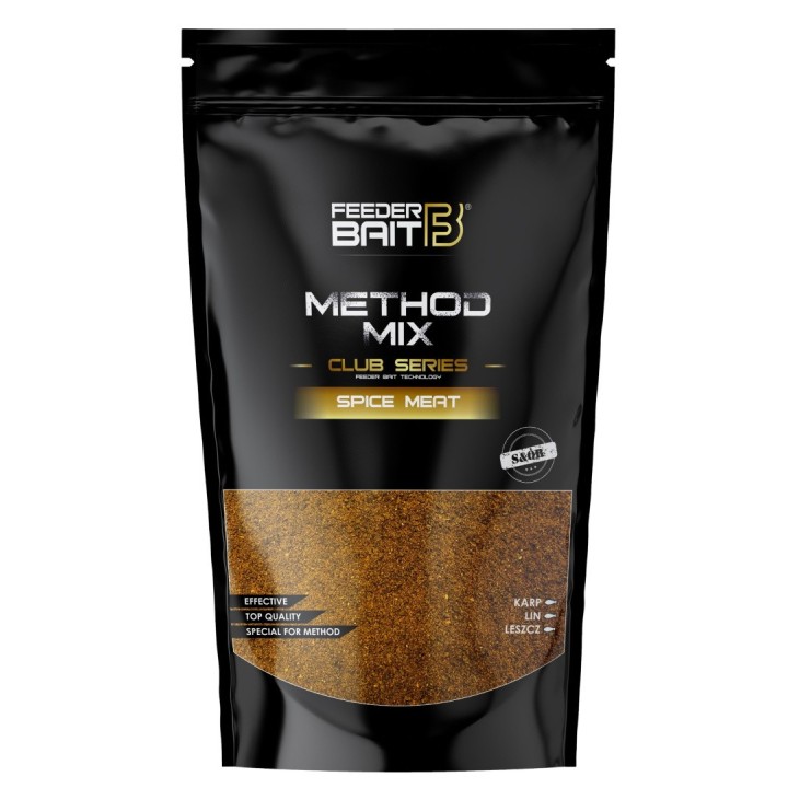 Method Mix FEEDER BAIT Club Series 800g - Spice Meat