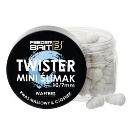 Twister Mini Ślimak Wafters FEEDER BAIT - Kwas Masłowy & Czosnek