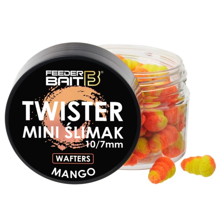 Twister Mini Ślimak Wafters FEEDER BAIT - Mango