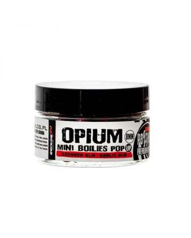 Kulki Pop-Up Genlog Opium 8mm - Czosnek Glm Kulki Pop-Up Genlog Opium 8mm - Czosnek Glm