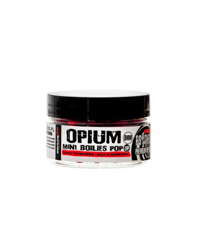Kulki Pop-Up Genlog Opium 8mm - Dzika Truskawka Kulki Pop-Up Genlog Opium 8mm - Dzika Truskawka