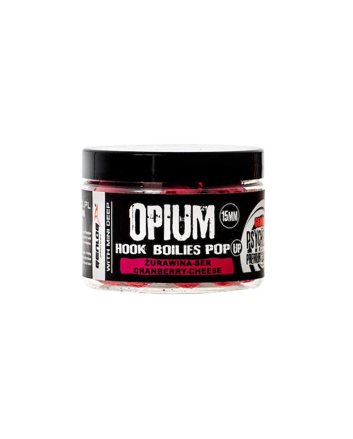 Kulki Pop-Up Genlog Opium 15mm - Żurawina Ser Kulki Pop-Up Genlog Opium 15mm - Żurawina Ser