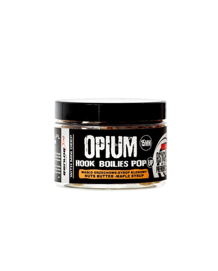 Kulki Pop-Up Genlog Opium 15mm - Masło Orzechowe Kulki Pop-Up Genlog Opium 15mm - Masło Orzechowe