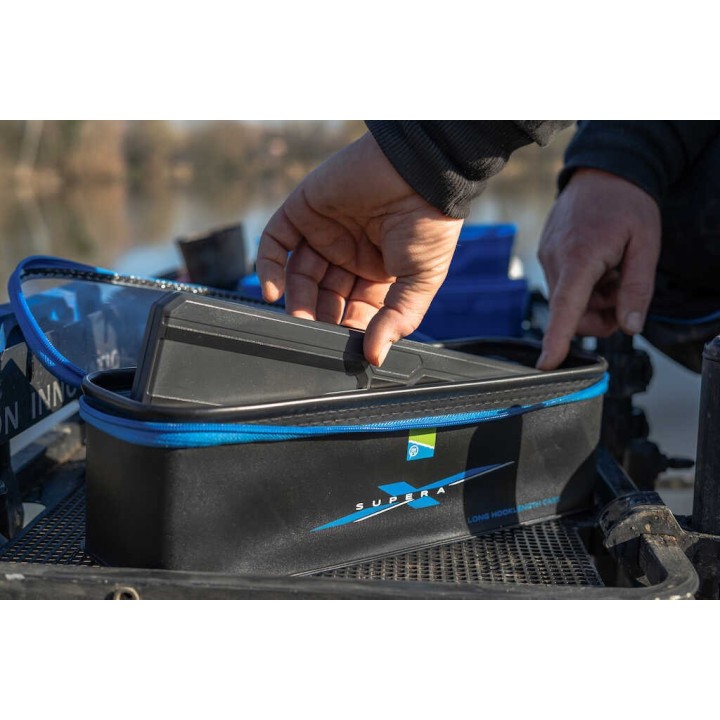 Organizer PRESTON Supera X EVA Hooklenght Case Long