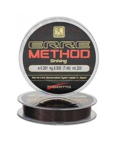 Żyłka TB  M.F. ERRE METHOD RED BROWN M.200 D.0,234 Żyłka TB  M.F. ERRE METHOD RED BROWN M.200 D.0,234
