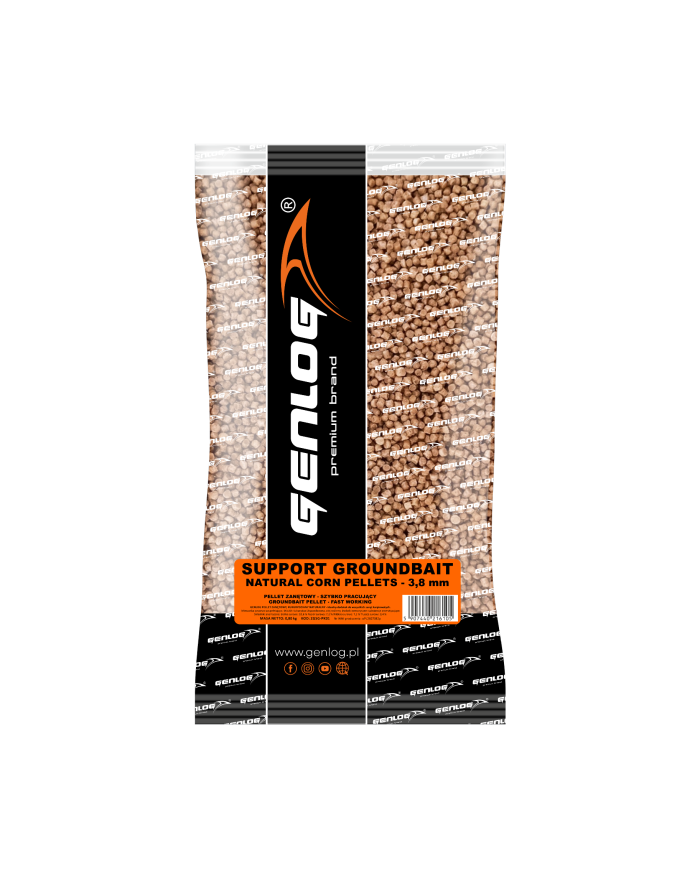 Pellet kukurydziany GENLOG Crazy Corn 0,80 kg