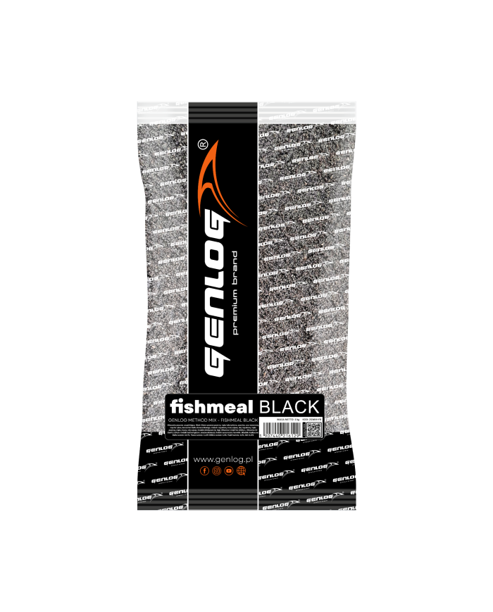 Zan臋ta GENLOG Method Mix - Fishmeal Black 1kg Zan臋ta GENLOG Method Mix - Fishmeal Black 1kg
