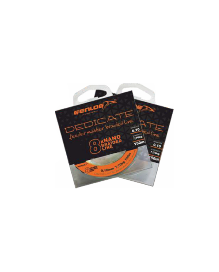 Plecionka GENLOG Dedicate Feeder Master Braided Line 150m 0.12mm Plecionka GENLOG Dedicate Feeder Master Braided Line 150m 0.12mm