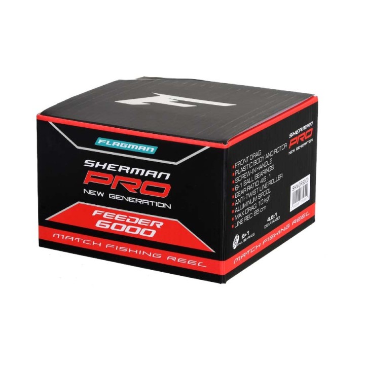 Kołowrotek FLAGMAN Sherman Pro New Generation 6000