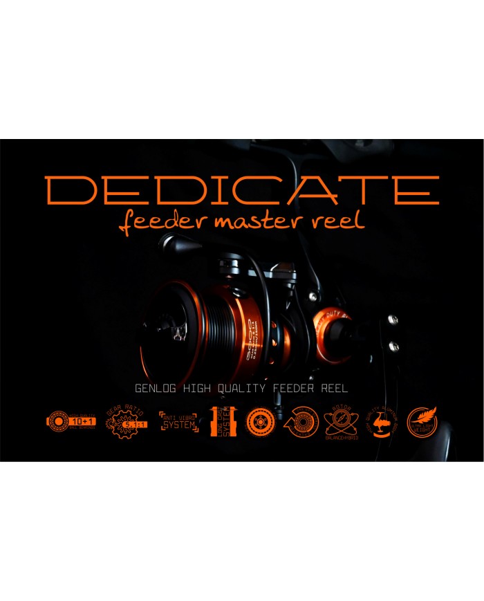 Kołowrotek GENLOG Dedicate Feeder Master 2000