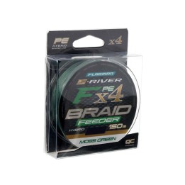 Plecionka FLAGMAN S-River PE Hybrid Braid X4 Feeder Moss Green 150m - 0,10mm